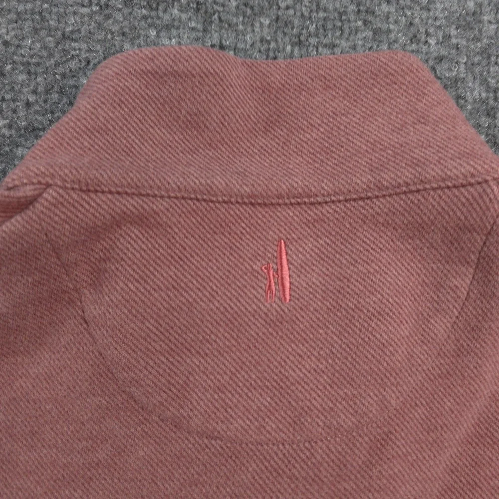 Johnnie O Sweater Mens 2XL Maroon Emerson 1/4 Zip Mock Neck Pullover Preppy